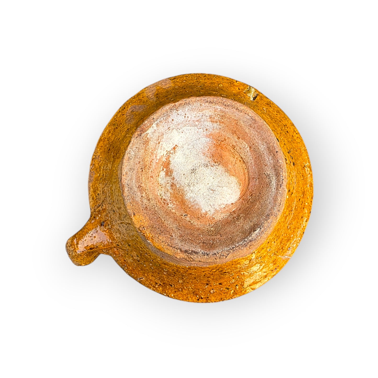 Mid 18th‑Century Dutch Antique Slipware Bowl – Circa 1750