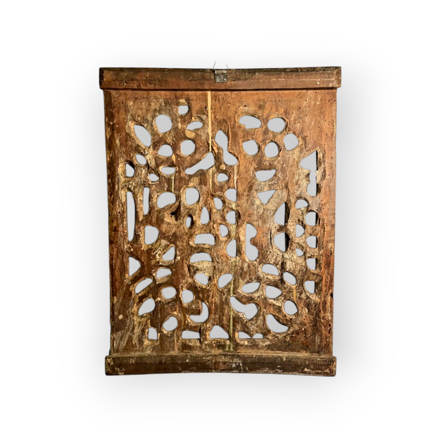Early 18th‑Century Baroque Carved Limewood Panel, Initialled “MARI”