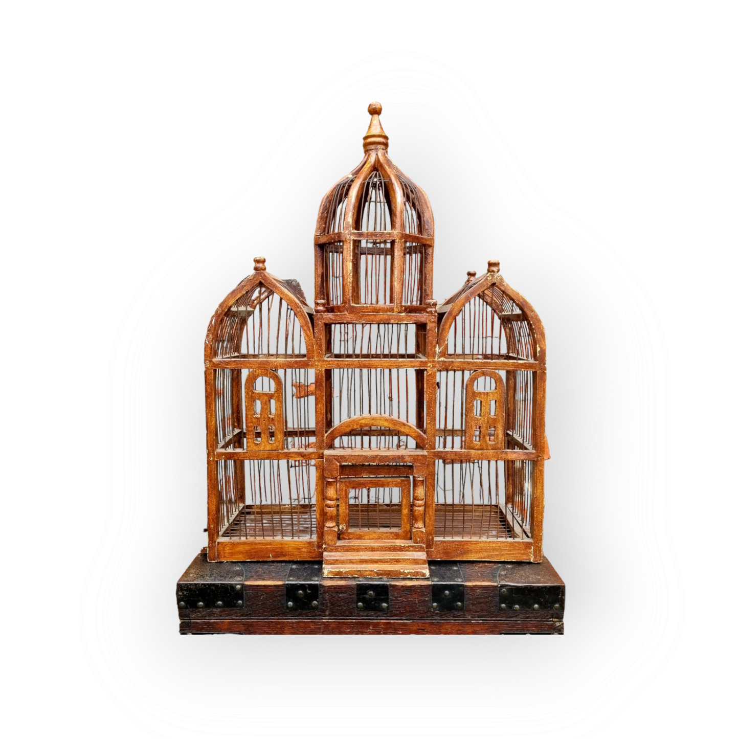 Decorative 19th Century French Antique Bird Cage