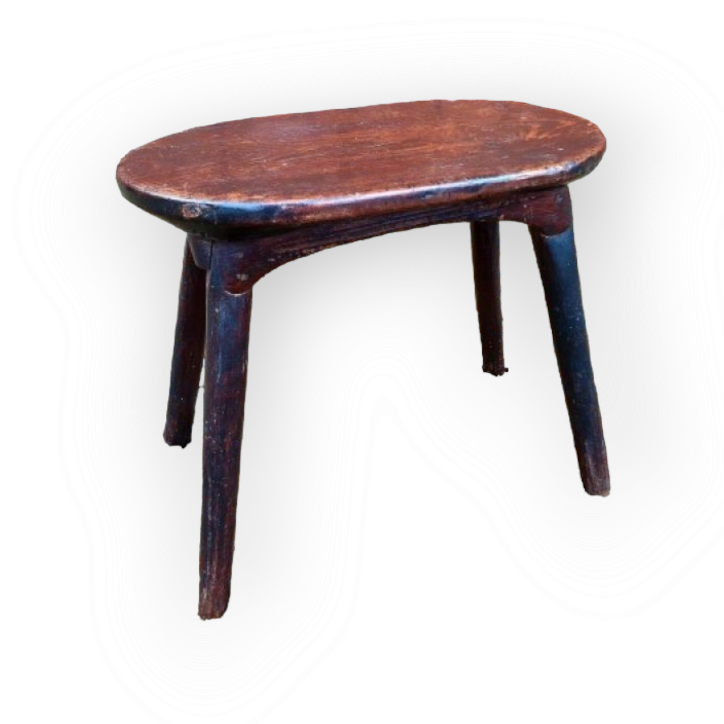 19th Century Primitive English Antique Stool