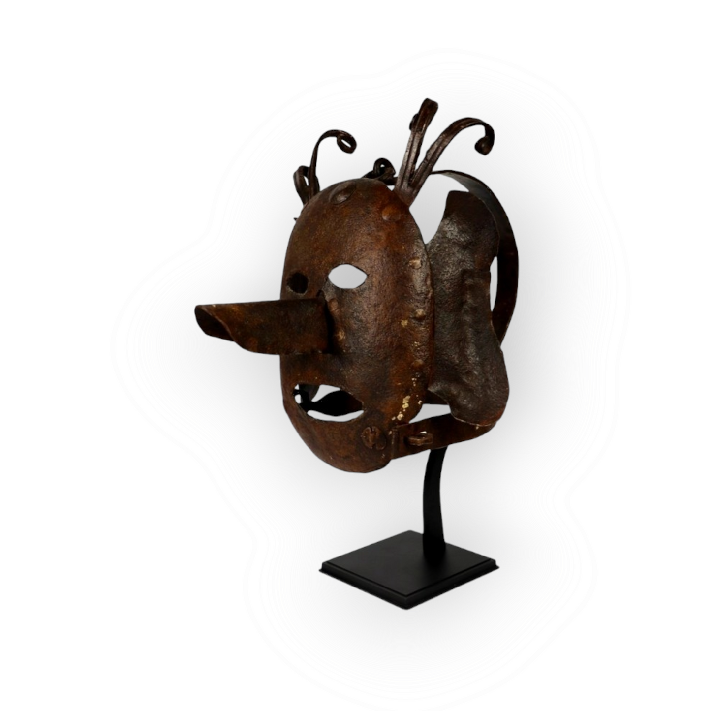 Museum Piece - An Exceptionally Rare 16th Century Scold's Bridle or Brank's Bridle