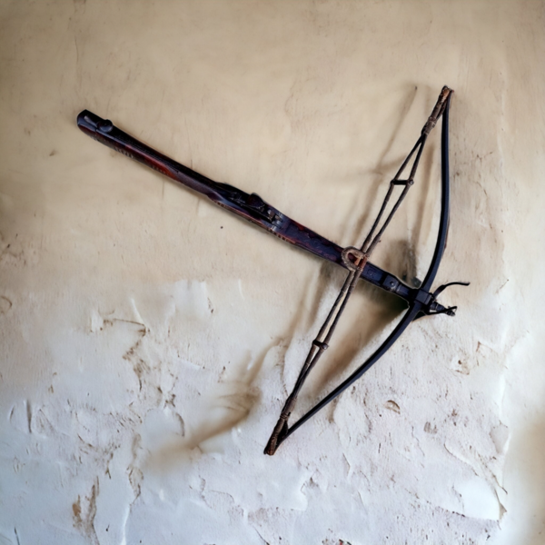 Mid 18th Century English Antique Hunting Stonebow - Barker of Wigan