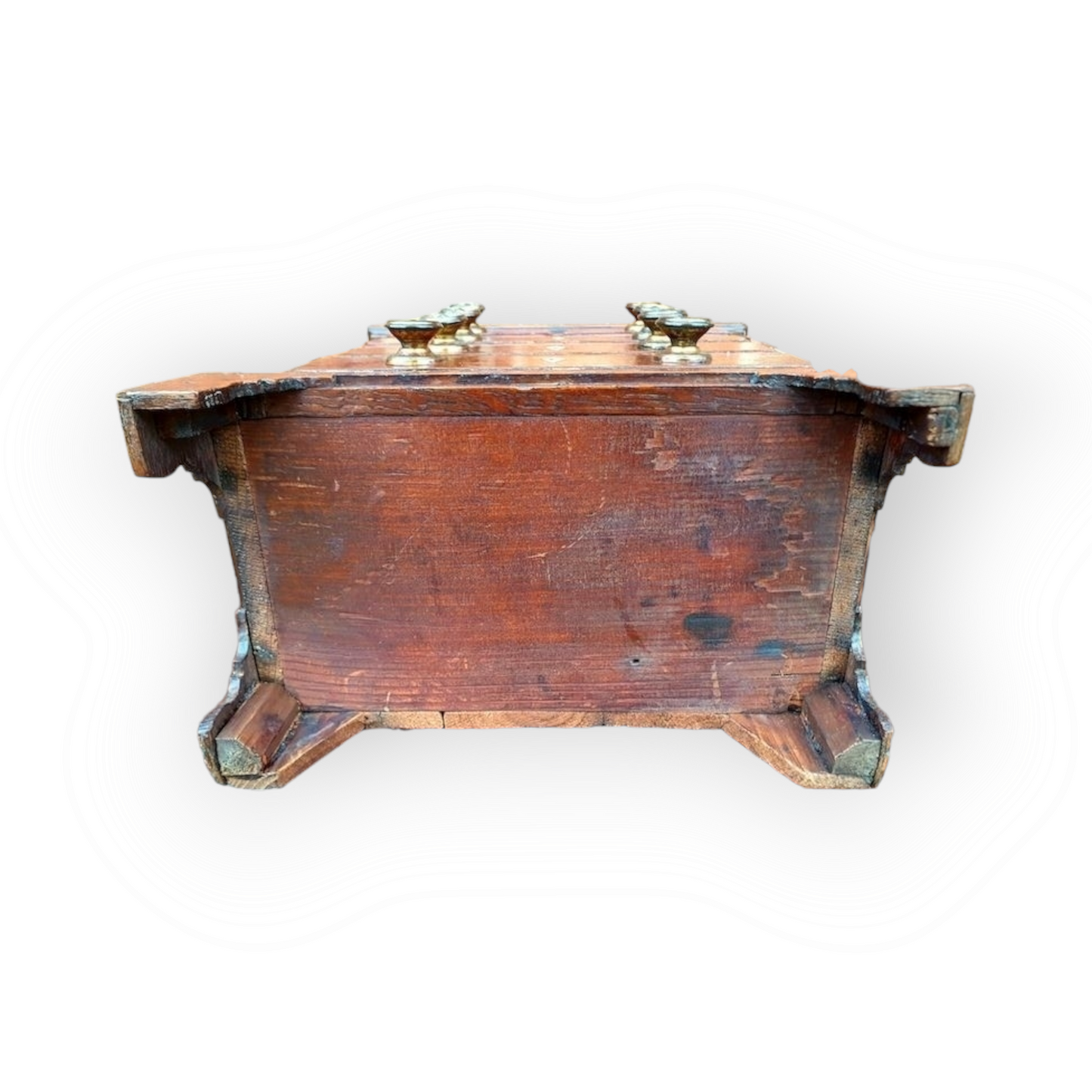 In Miniature - A Late 18th Century Welsh Antique Oak Apprentice Piece Miniature Chest of Drawers, circa 1780