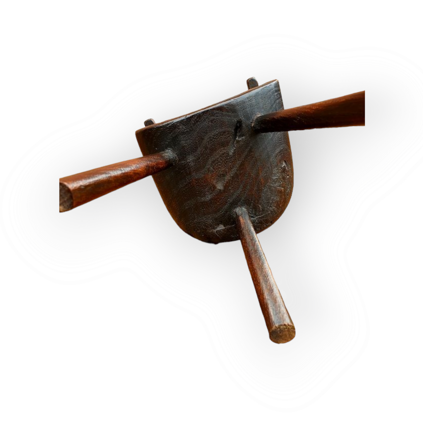 Miniature 18th Century Style Primitive Welsh Antique Apprentice Piece Stick Chair