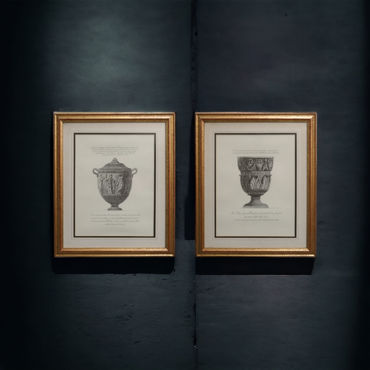 Grand Tour Interest - A Pair of 18th Century Style Prints