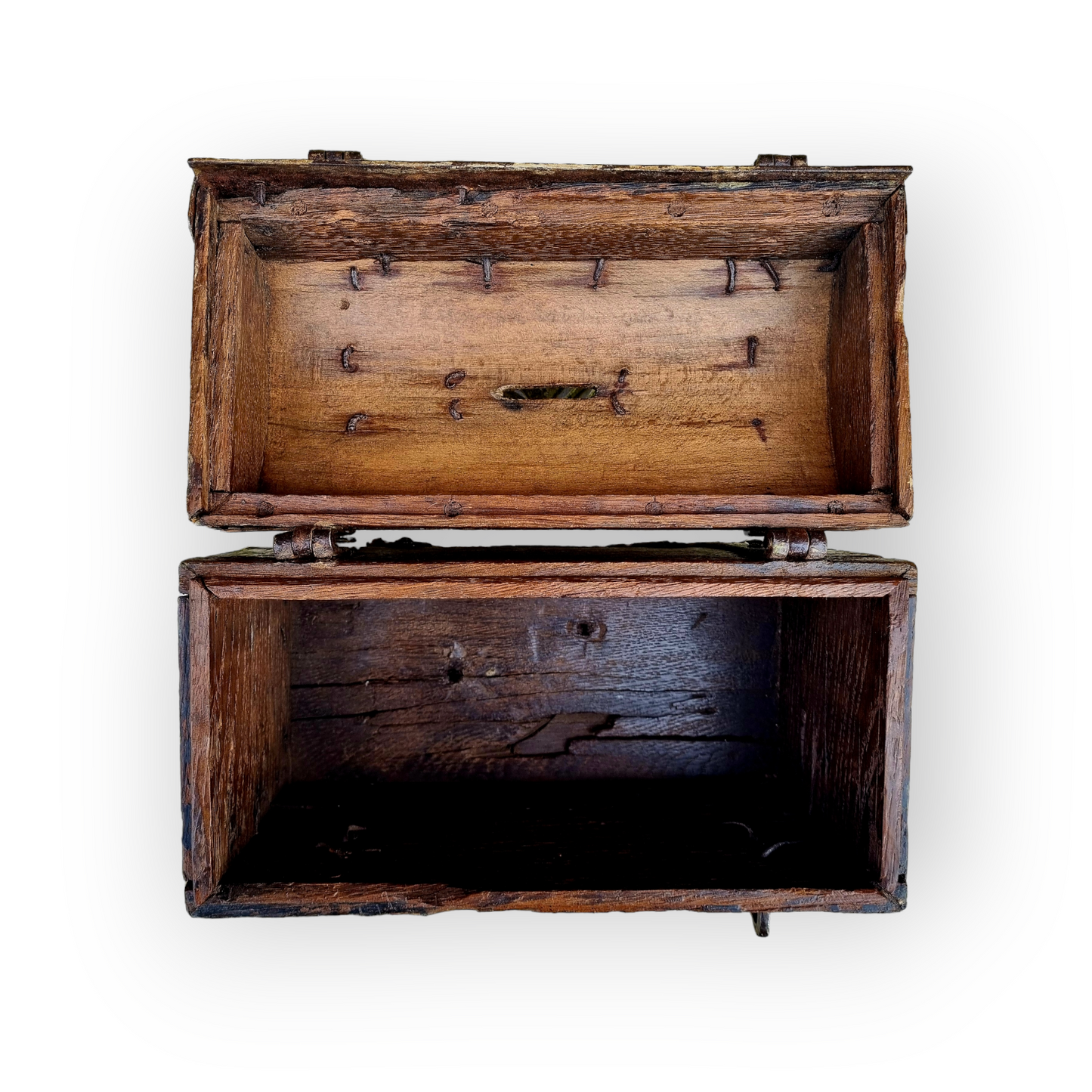 16th Century Antique Alms / Offertory Box / Poor Box / Mite Box