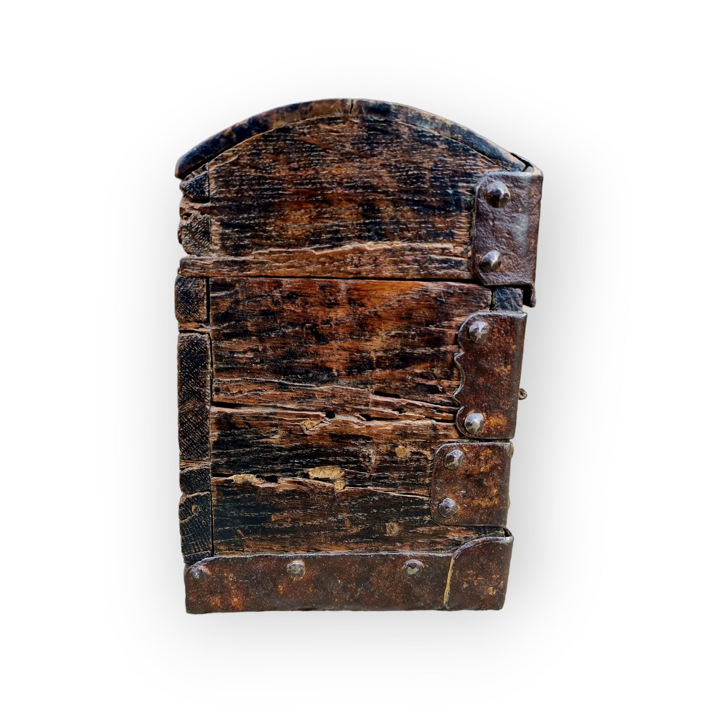 16th Century Antique Alms / Offertory Box / Poor Box / Mite Box