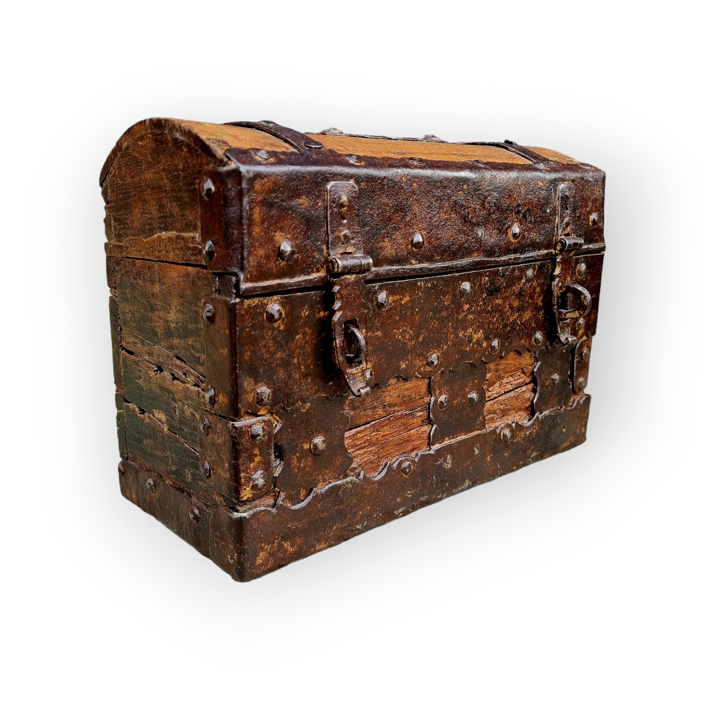 16th Century Antique Alms / Offertory Box / Poor Box / Mite Box