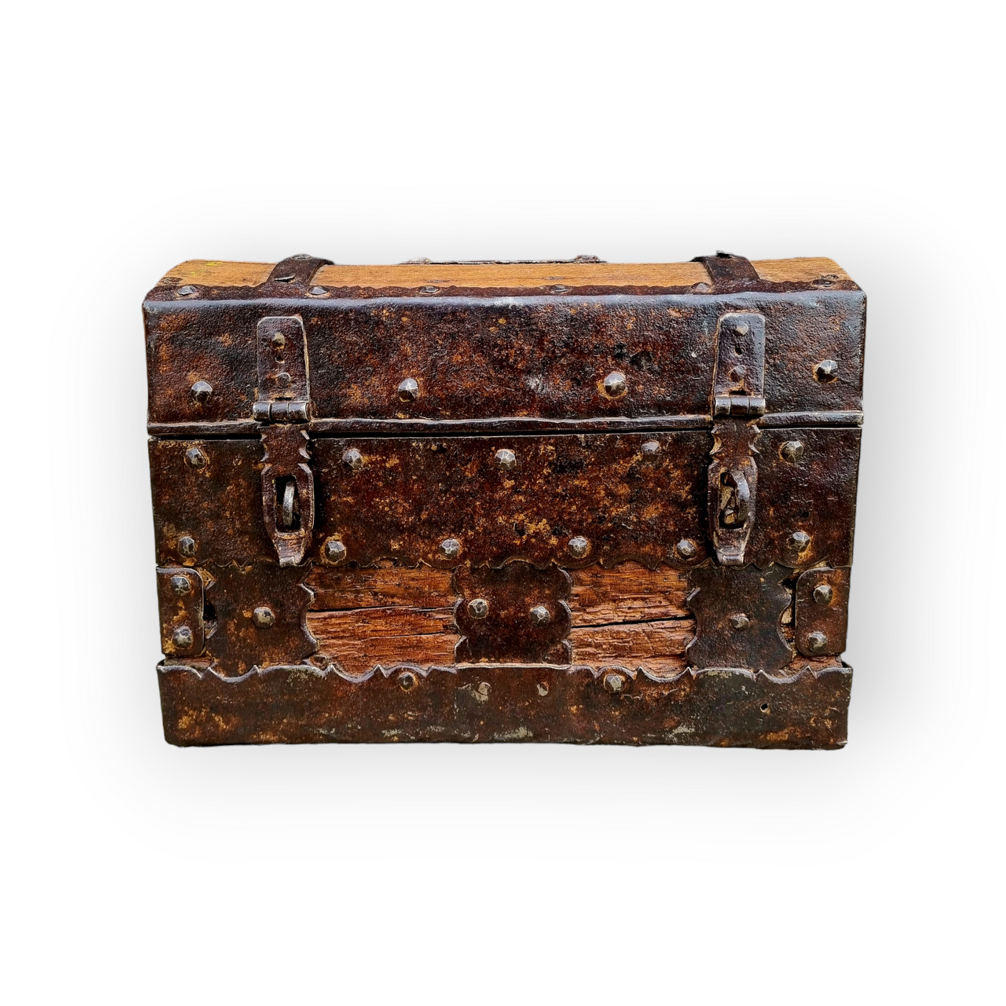 16th Century Antique Alms / Offertory Box / Poor Box / Mite Box
