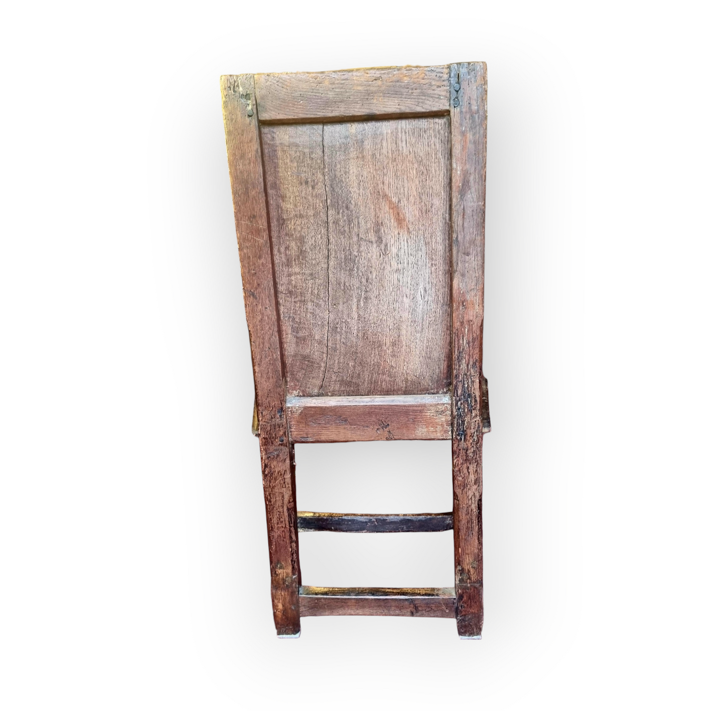 Late 16th Century English Antique Oak Wainscot Armchair