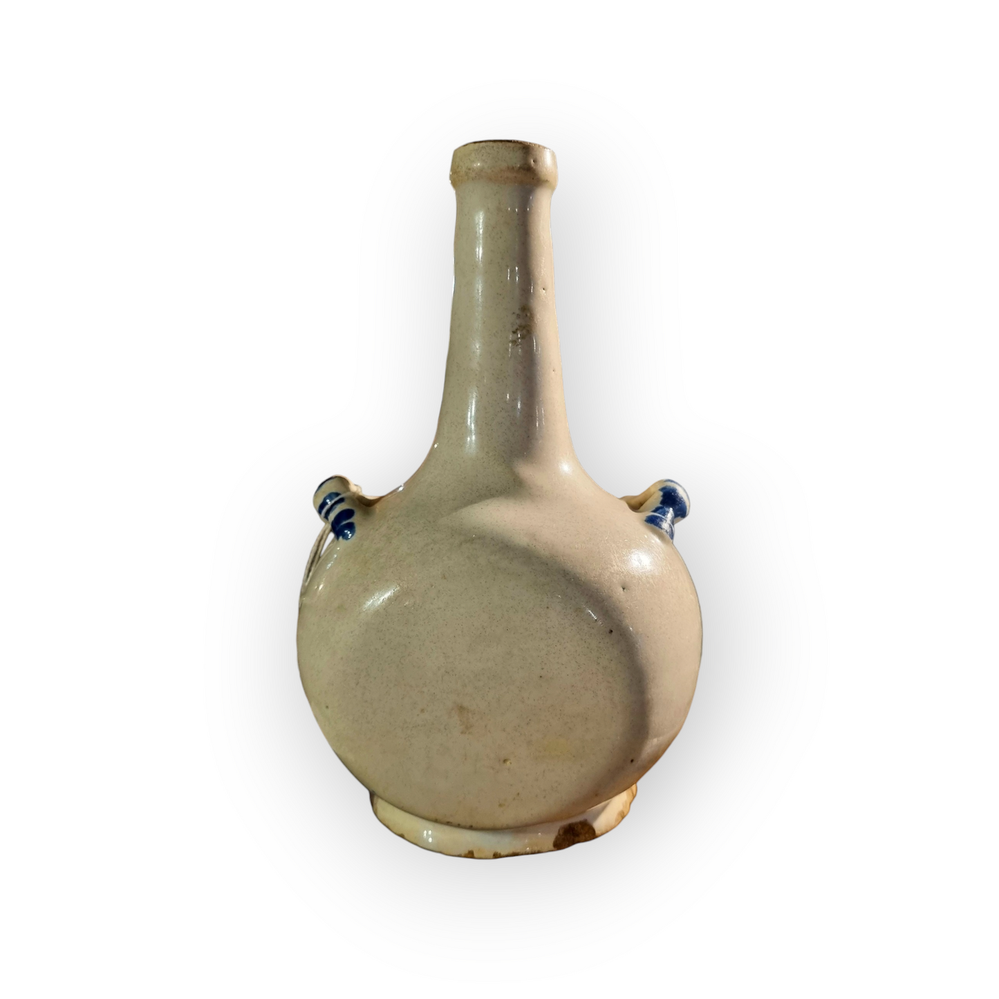 18th Century Anglo-Dutch Antique Delftware Apothecary's Medicine Bottle / Wet Drug Bottle