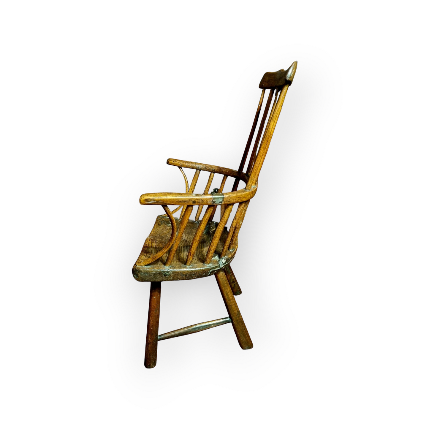 Late 18th Century English Antique West-Country Made Child's Comb-Back Windsor Armchair, circa 1780