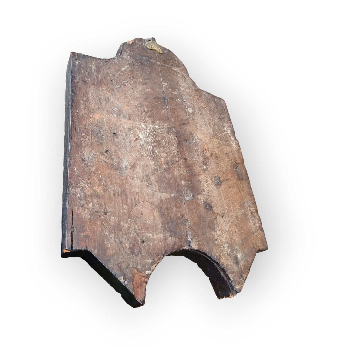 Late 17th Century North European School Antique Carved Wooden Panel Depicting The Road To Calvary