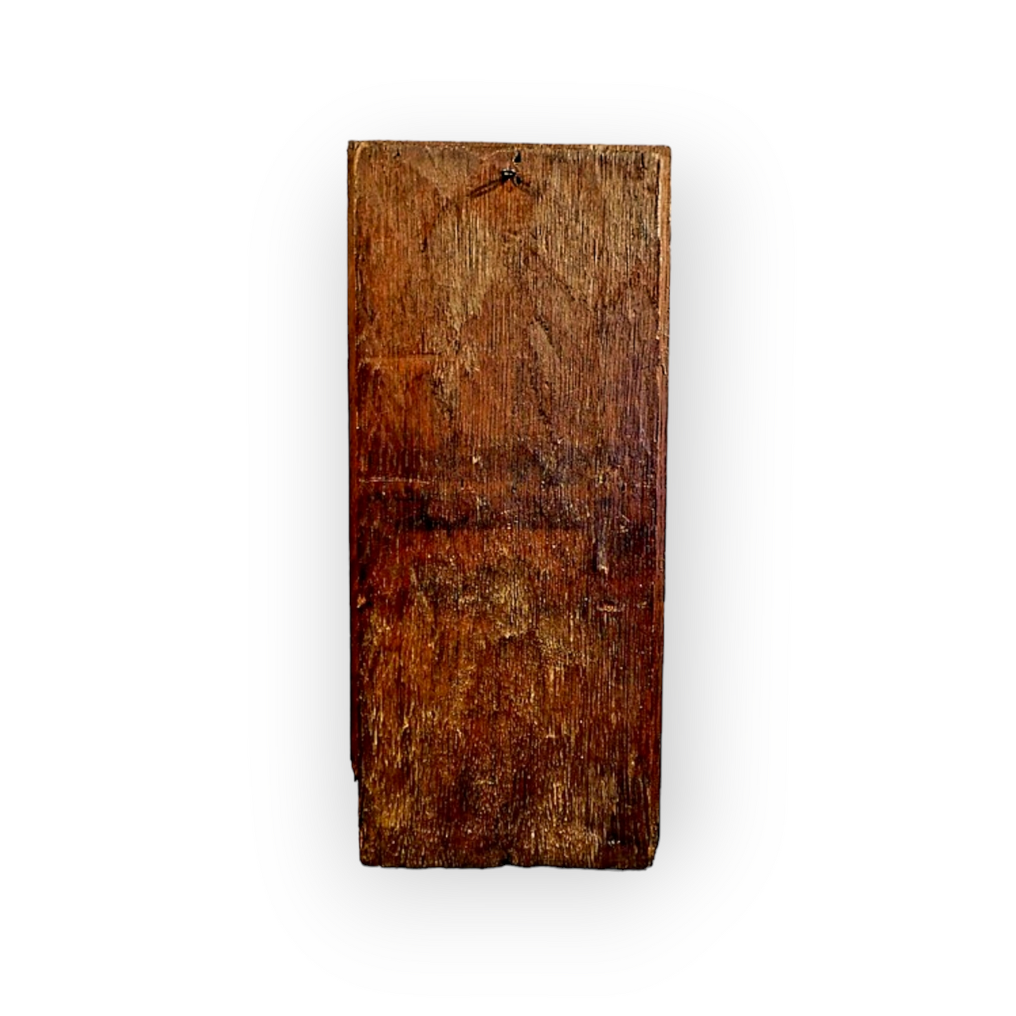Early 17th Century French Antique Carved Oak Panel of Saint Margaret of Antioch