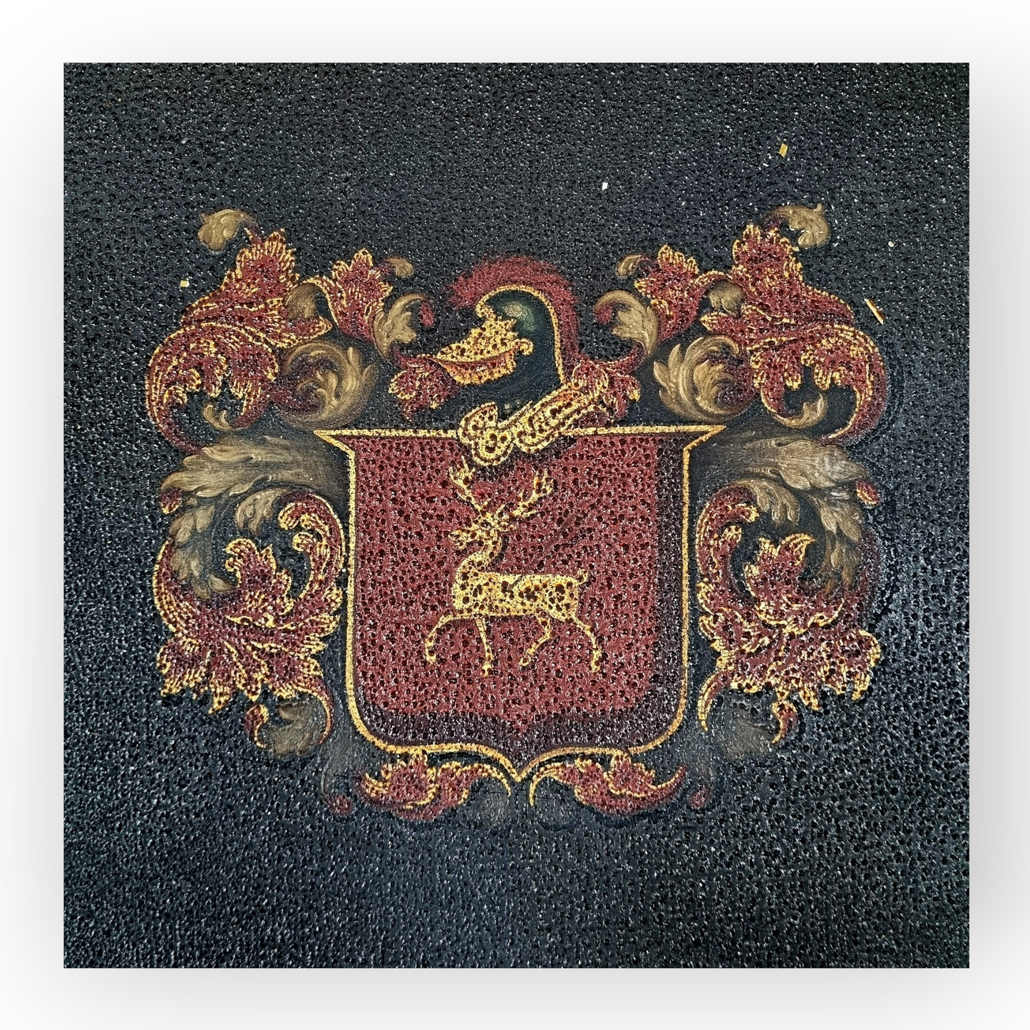 Early 19th Century Heraldic Antique Coaching Panel