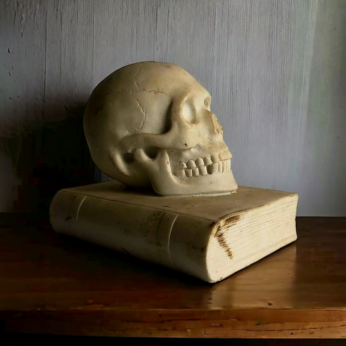 19th Century Italian Antique Marble Memento Mori