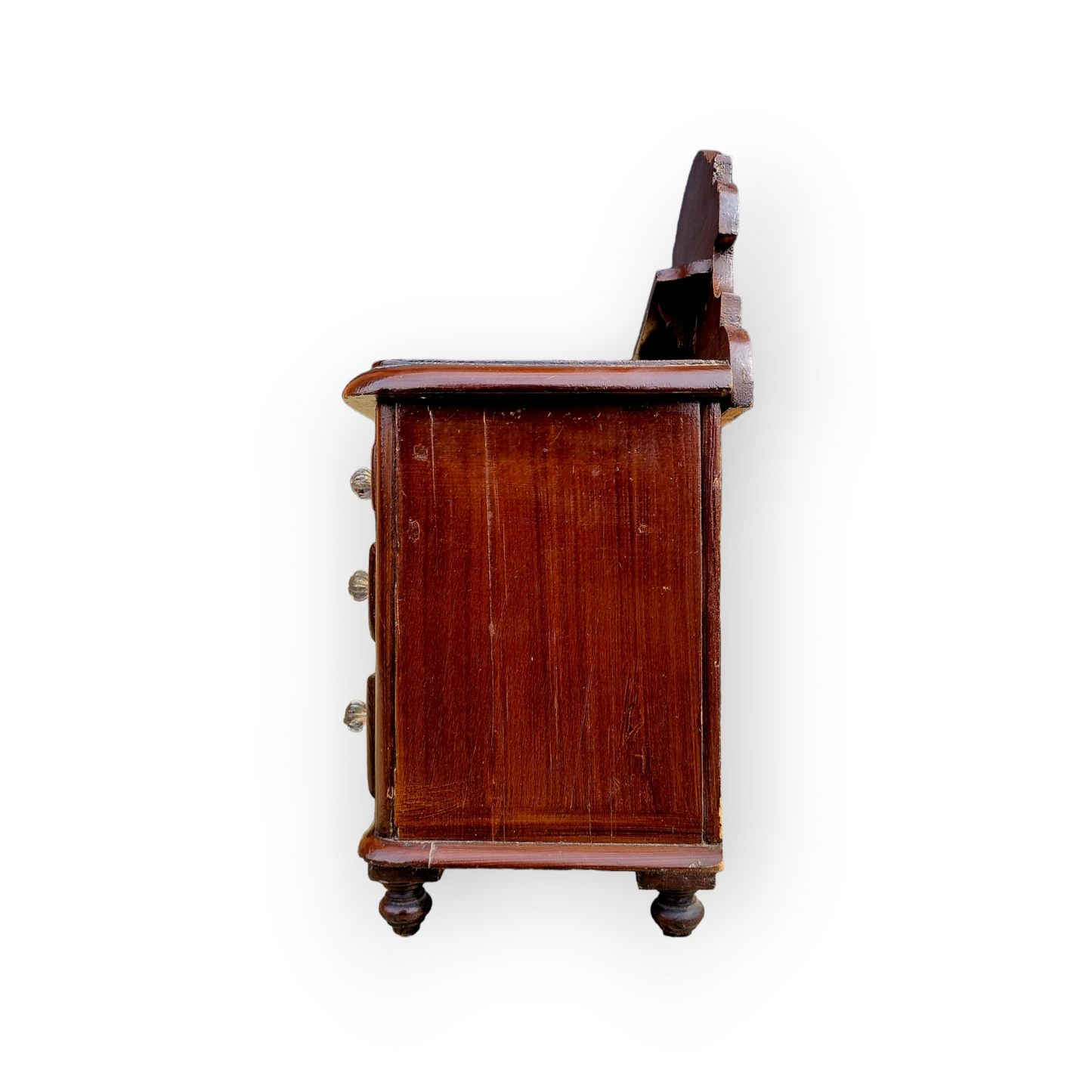 An Apprentice Piece - A 19th Century English Antique Miniature Dresser, Circa 1890