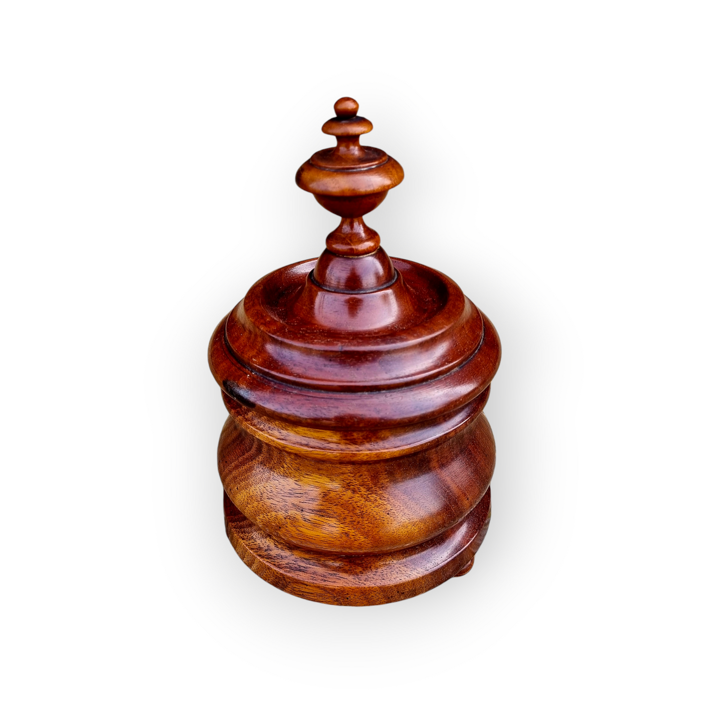 Mid 19th Century Dutch Antique Treen Tobacco Jar