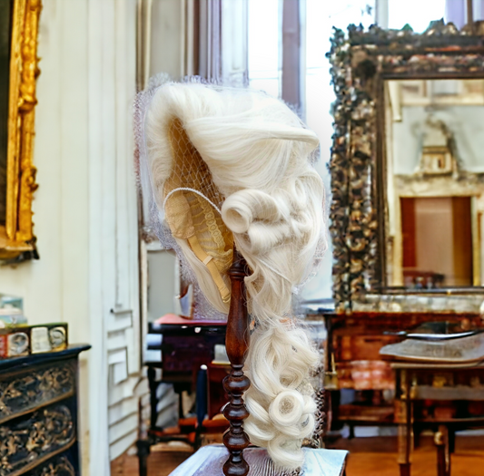 Late 18th Century English Antique Mahogany Wig Stand / Peruke Stand