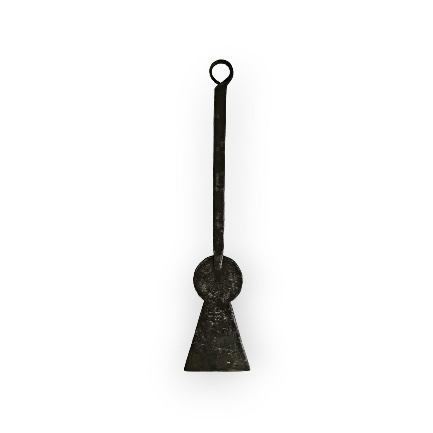 Rare Late 17th Century Decorative Antique Wrought Iron Cooking Utensil Rack with Five Original Cooking Implements