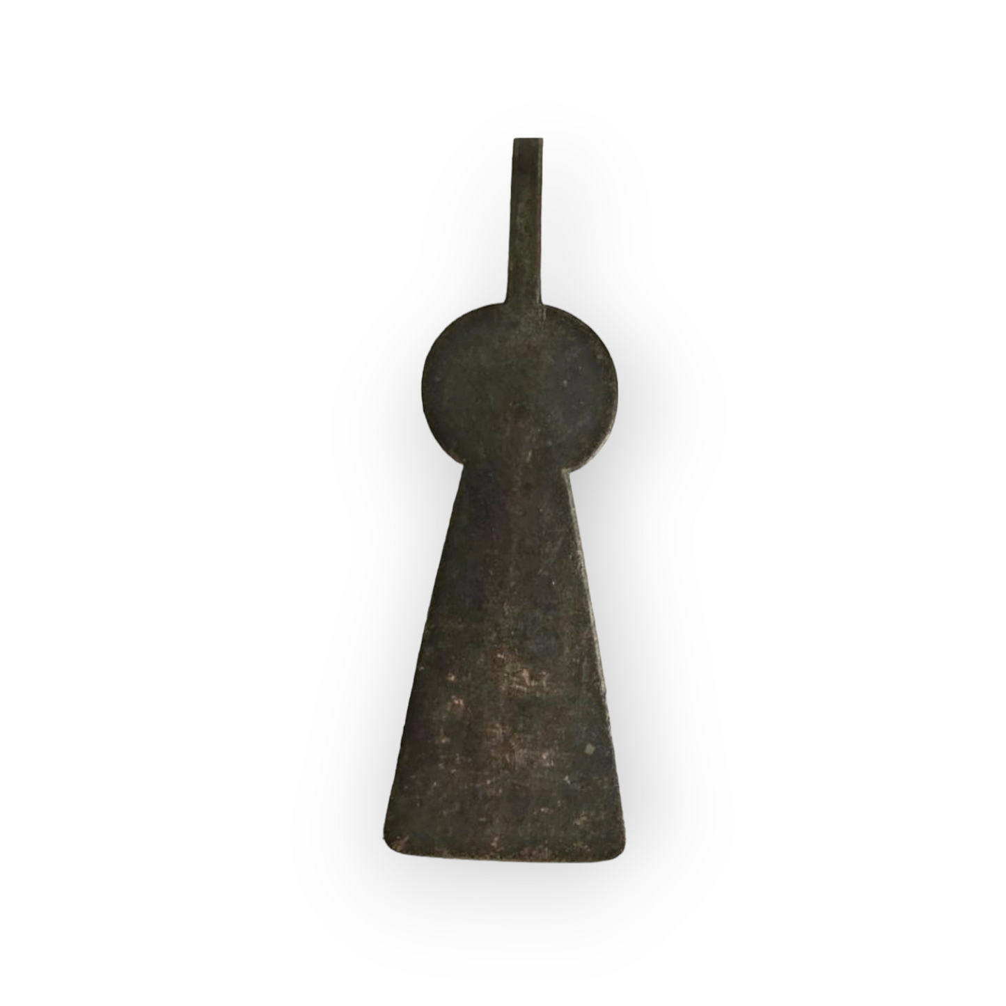 Rare Late 17th Century Decorative Antique Wrought Iron Cooking Utensil Rack with Five Original Cooking Implements