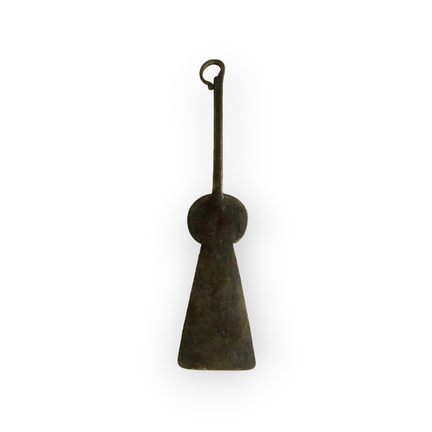 Rare Late 17th Century Decorative Antique Wrought Iron Cooking Utensil Rack with Five Original Cooking Implements