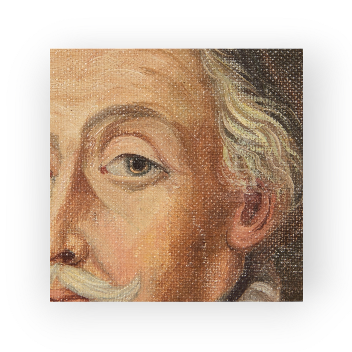 Late 17th Century German School Antique Oil on Canvas Portrait of Prince-Bishop Lothar Johann Reinhard von Metternich (1551 – 17 September 1623)