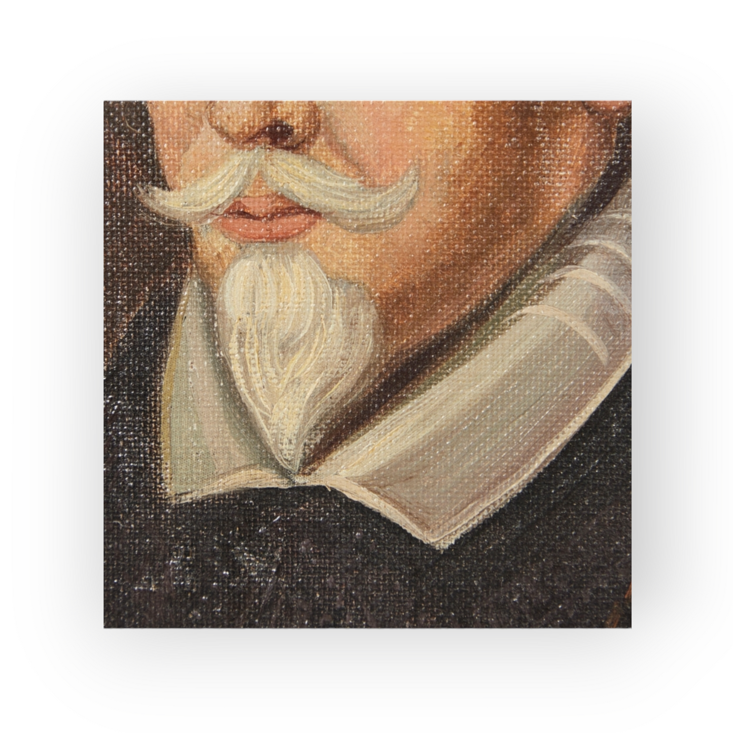 Late 17th Century German School Antique Oil on Canvas Portrait of Prince-Bishop Lothar Johann Reinhard von Metternich (1551 – 17 September 1623)