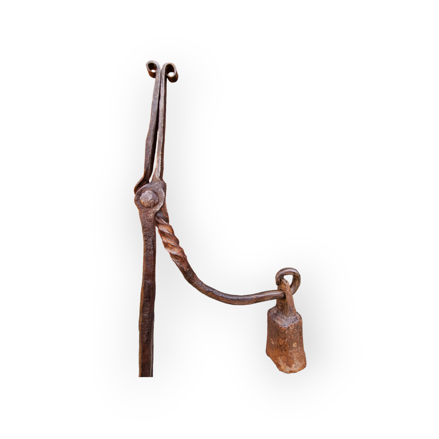 Late 18th Century & Later Antique Corner Standard Rushlight