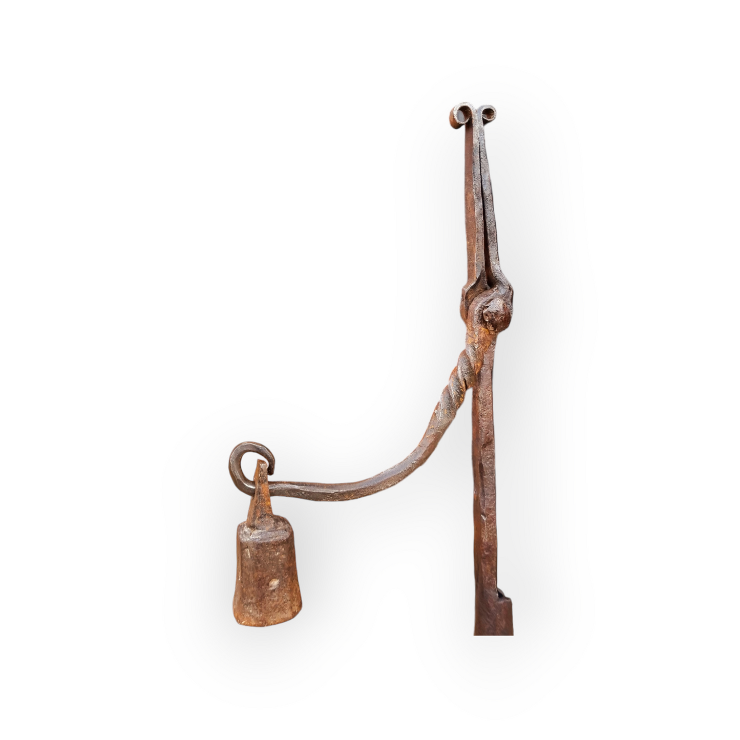 Late 18th Century & Later Antique Corner Standard Rushlight