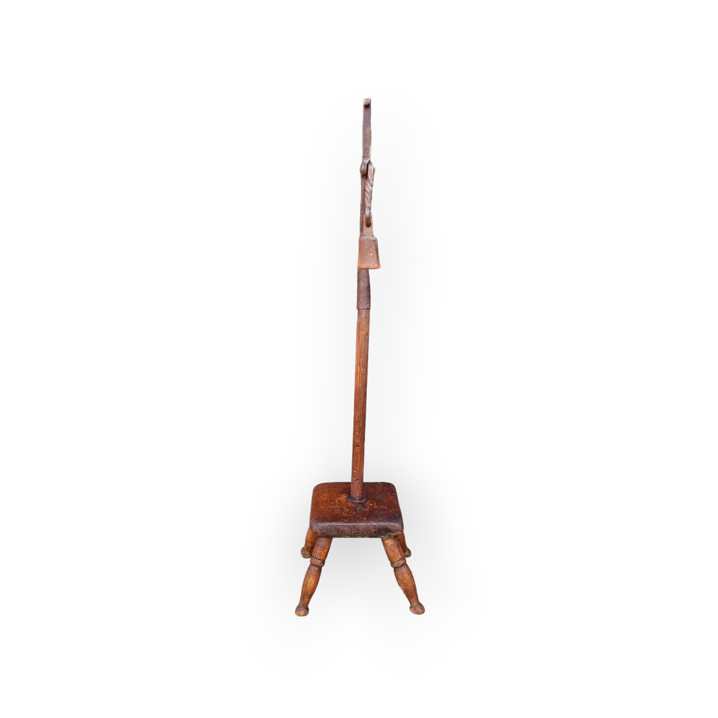 Late 18th Century & Later Antique Corner Standard Rushlight