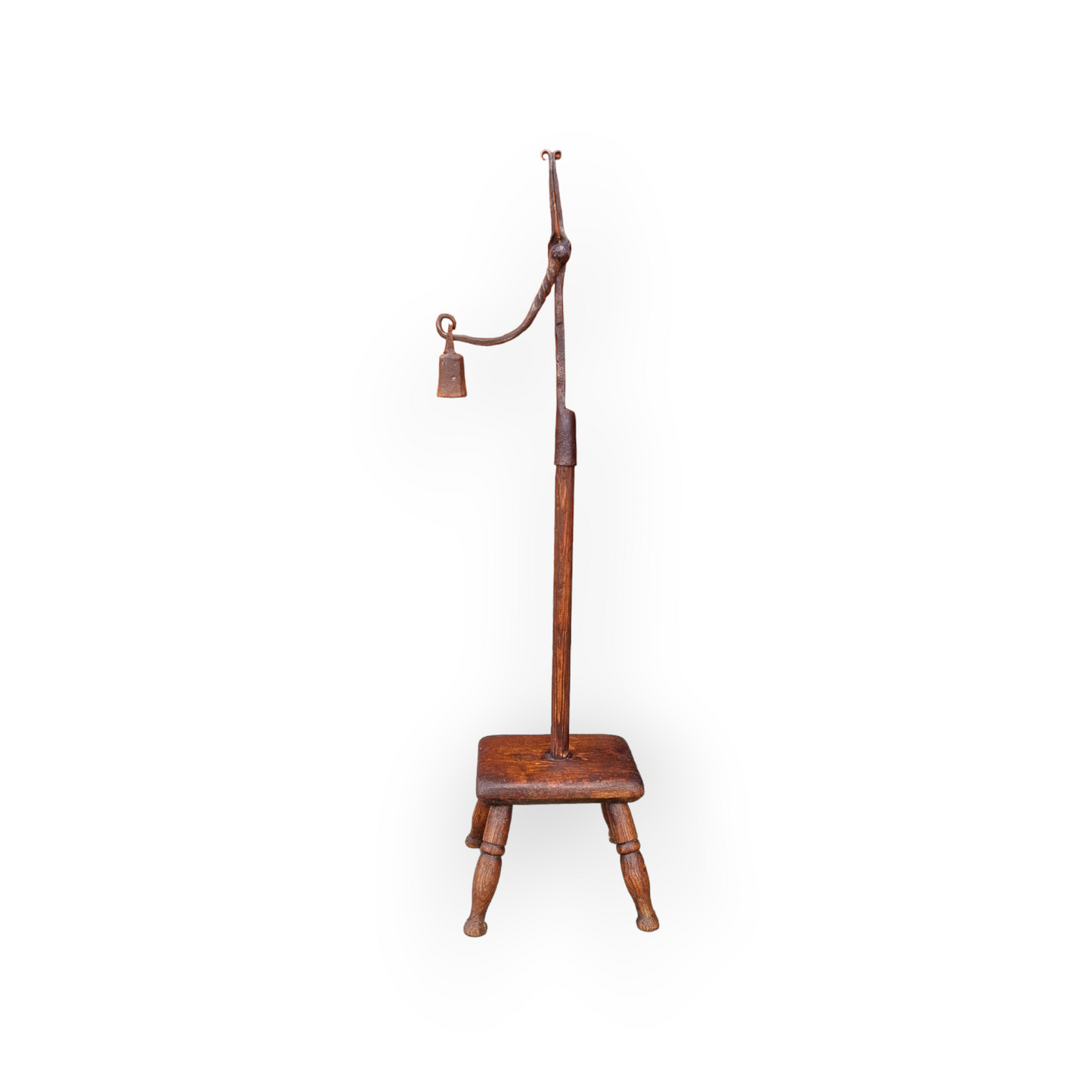 Late 18th Century & Later Antique Corner Standard Rushlight