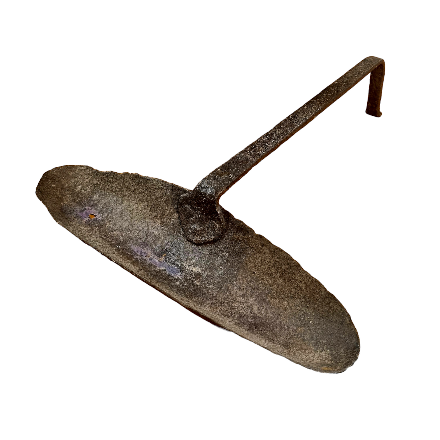 18th Century Welsh Antique Wrought Iron Grisset Pan