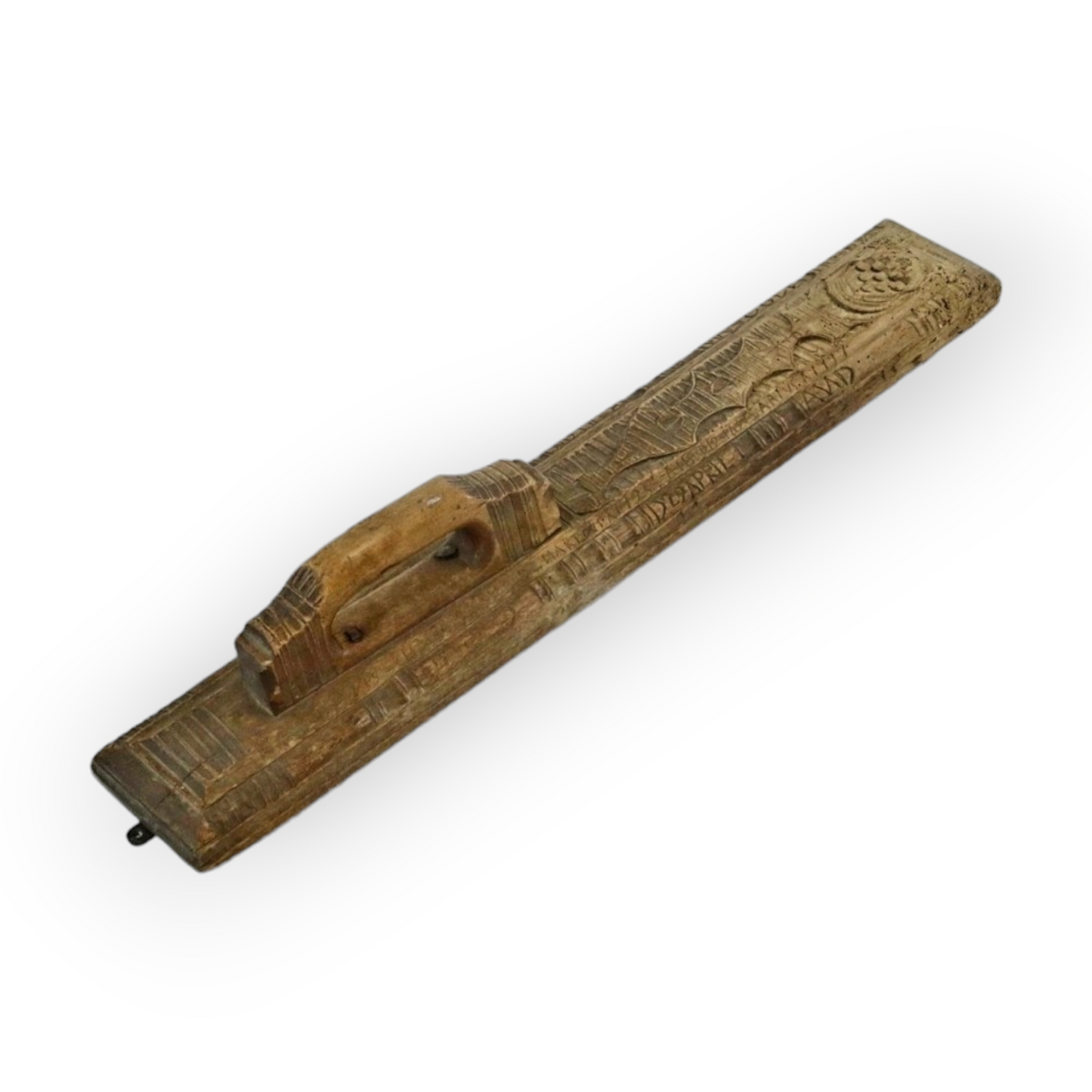 18th Century Norwegian Antique Mangle Board Dated 1759-1782