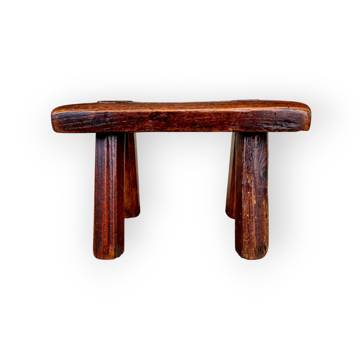 Early 19th-century, George III, Period English Antique Elm Candlestand