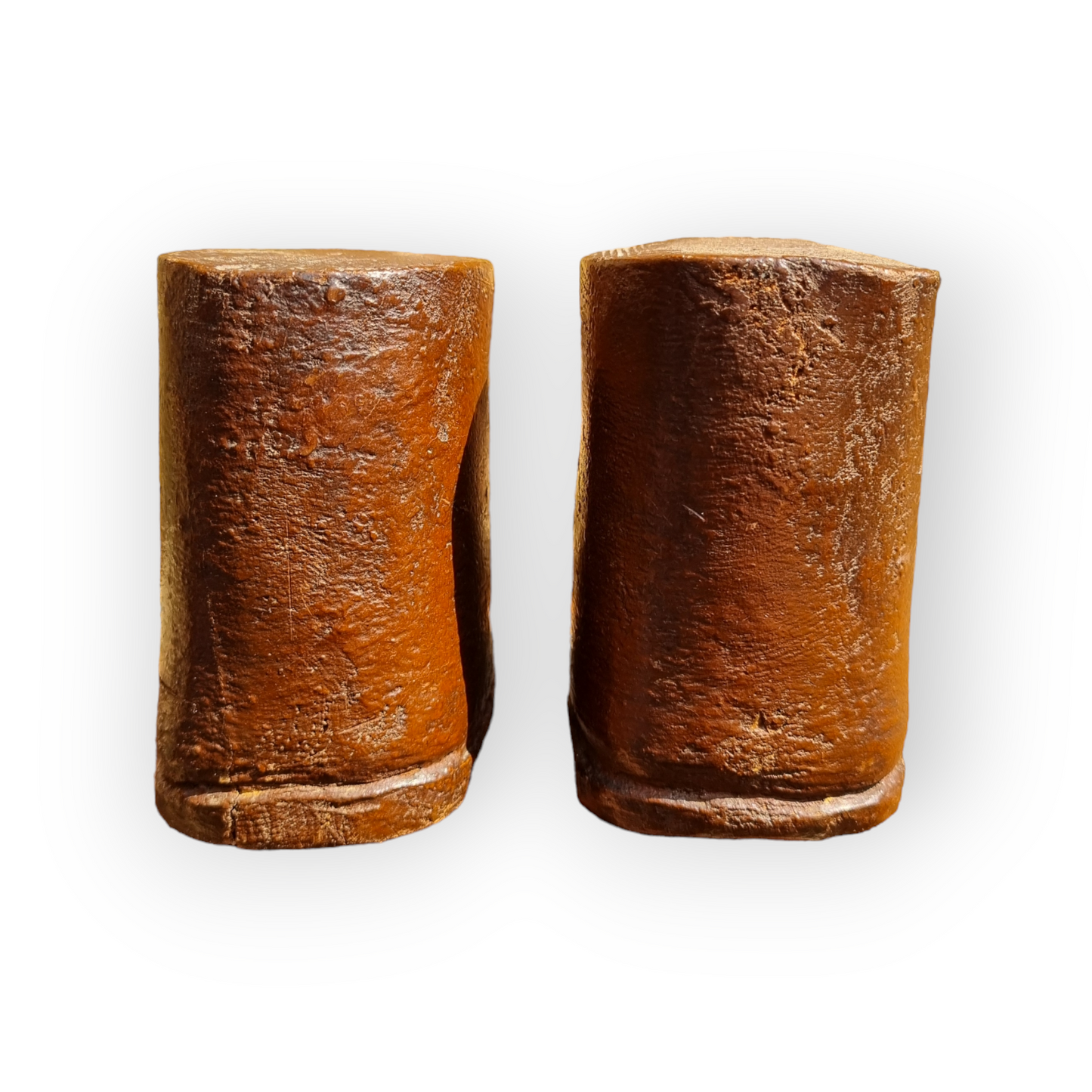 Antique Folk Art - A Primitive Mid 19th-Century English Antique Treen Love Token In The Form of Children's Boots