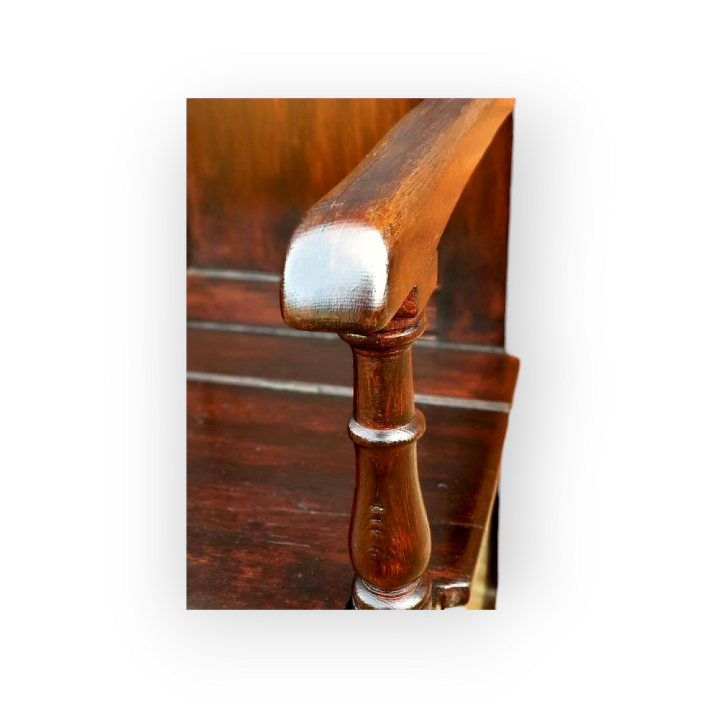 Early 19th Century Welsh Antique Pine Box Settle