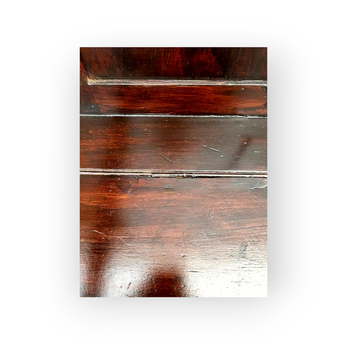 Early 19th Century Welsh Antique Pine Box Settle