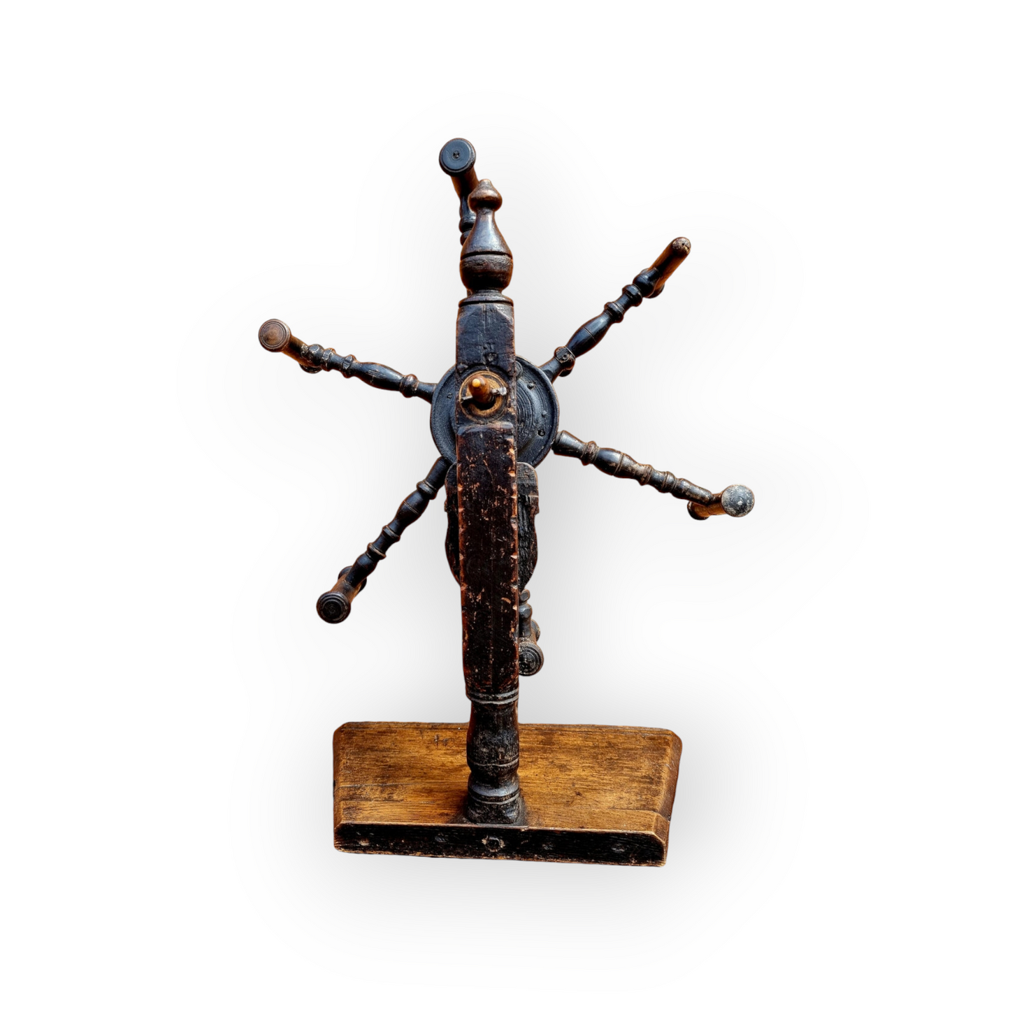 17th Century & Later English Antique Treen Wool Winder Attributed to the North-East of England