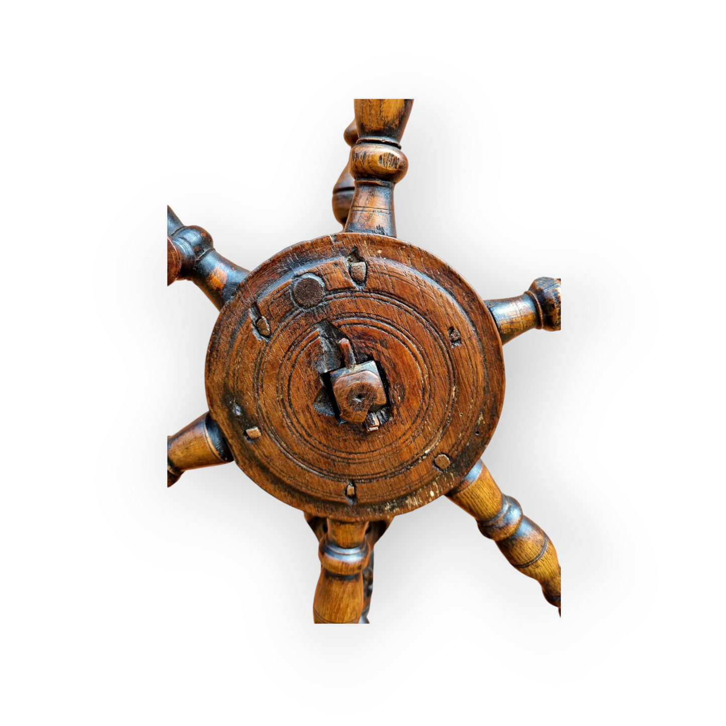 17th Century & Later English Antique Treen Wool Winder Attributed to the North-East of England