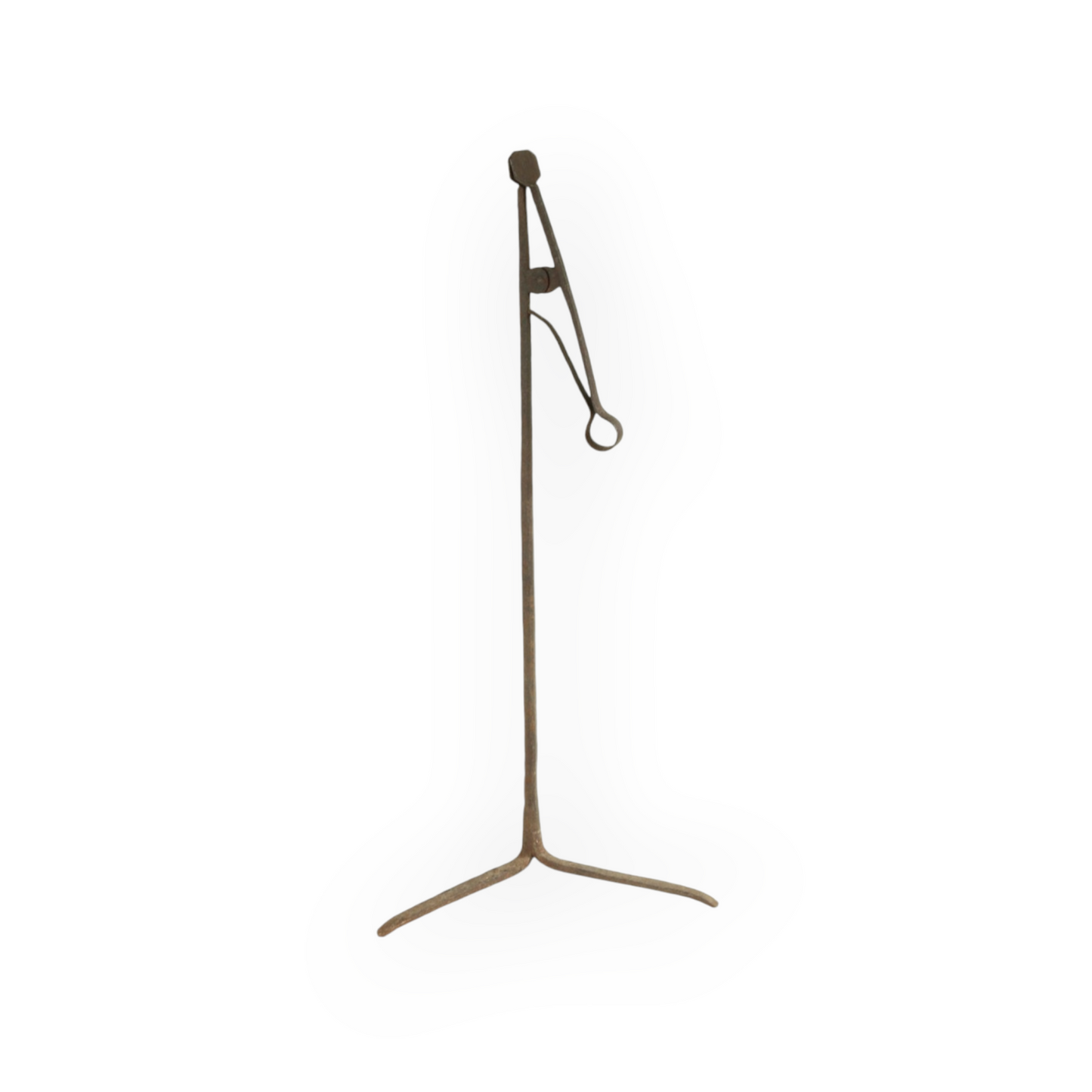 18th-Century Antique Wrought Iron Peerman