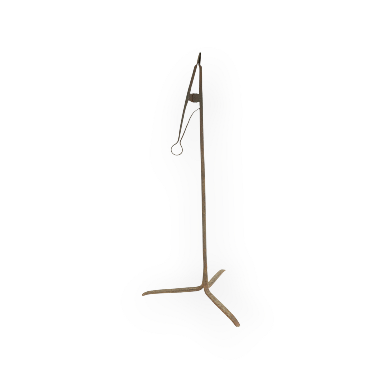 18th-Century Antique Wrought Iron Peerman