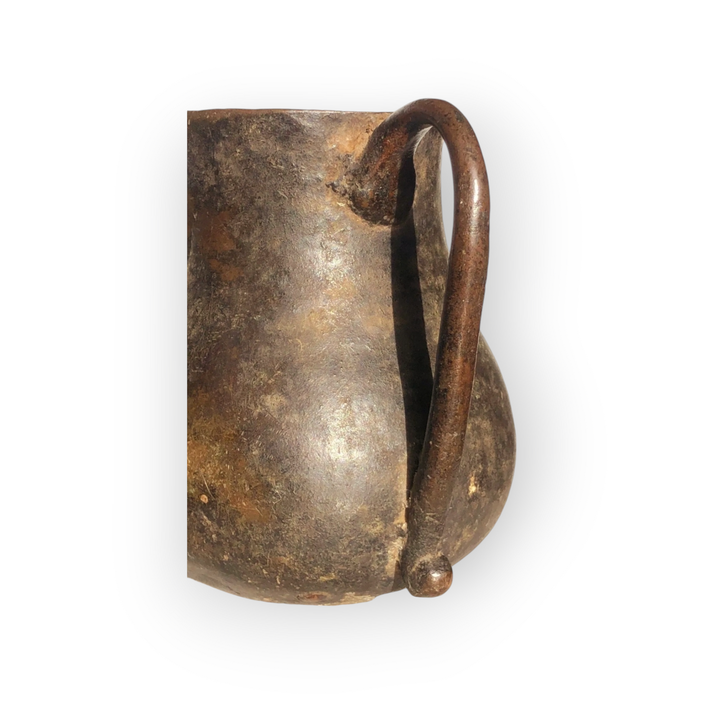 15th-Century Medieval Antique Bronze Jug