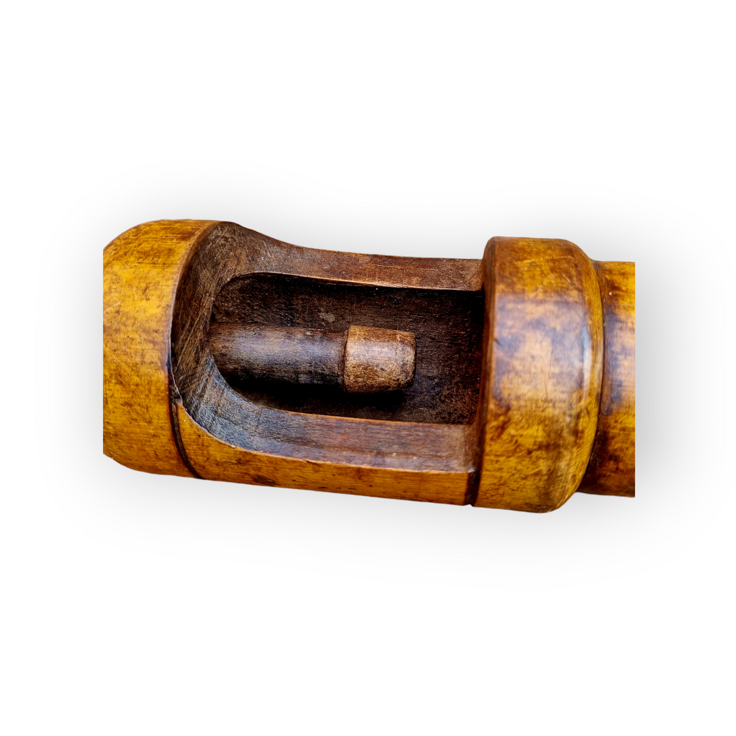 Mid-19th Century English Antique Treen Bottle Corking Device, circa 1860