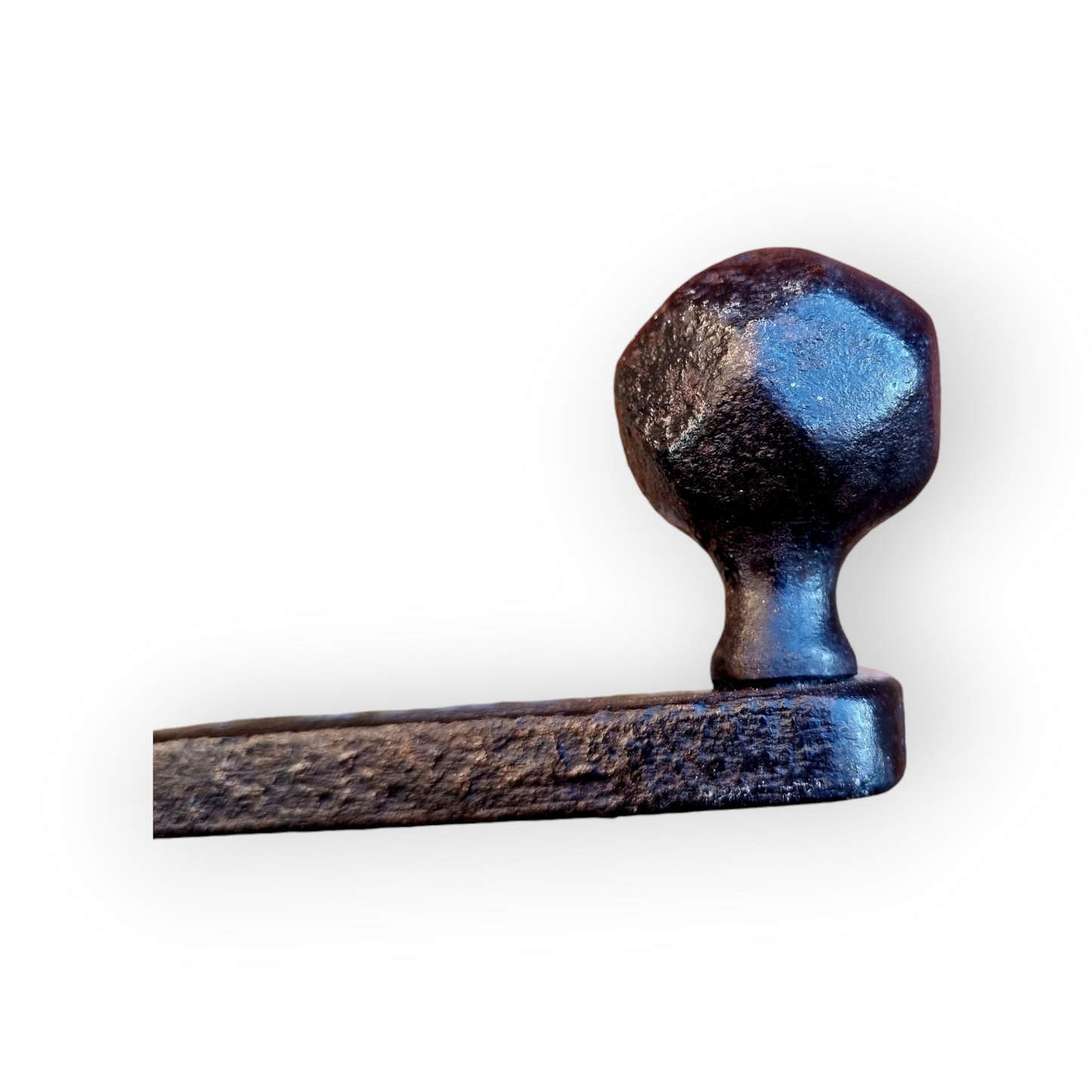 18th Century English Antique Iron Hand-Held Lark spit