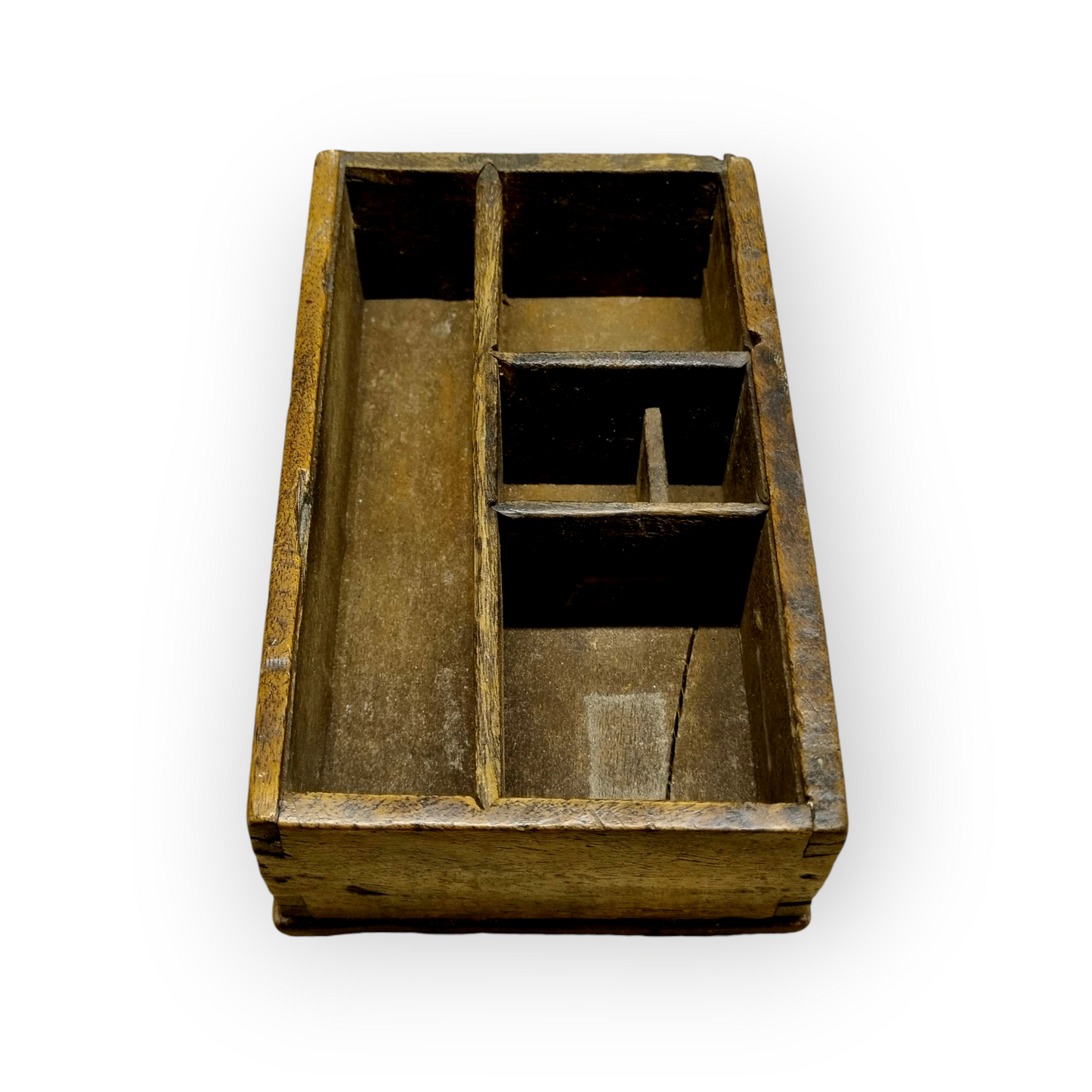 Early 18th-Century English Antique Treen Tinder Box