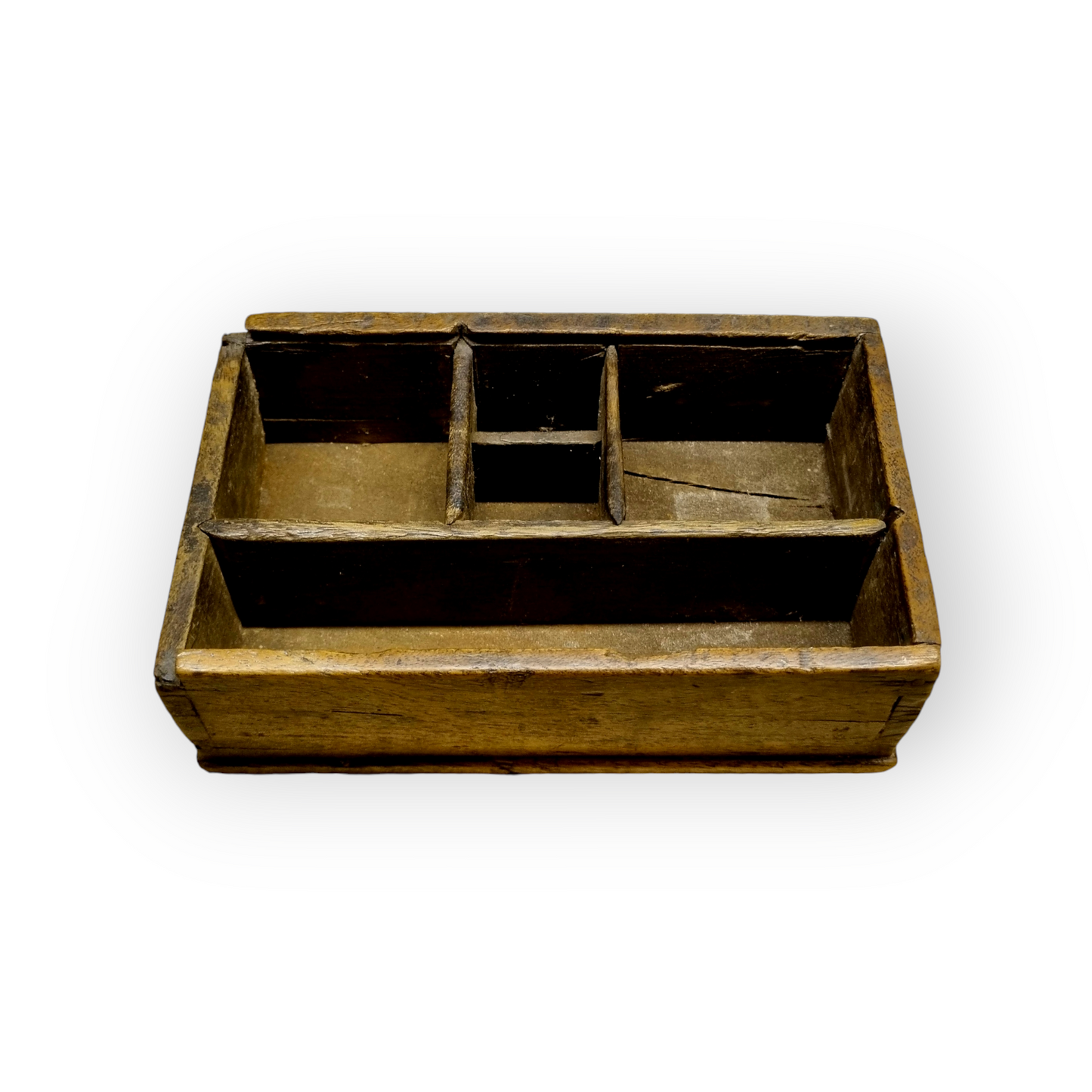 Early 18th-Century English Antique Treen Tinder Box