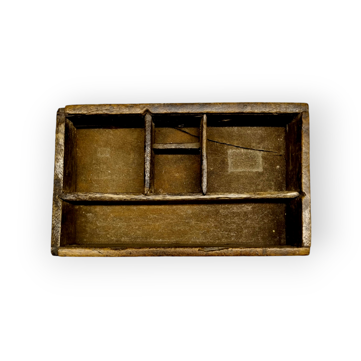 Early 18th-Century English Antique Treen Tinder Box