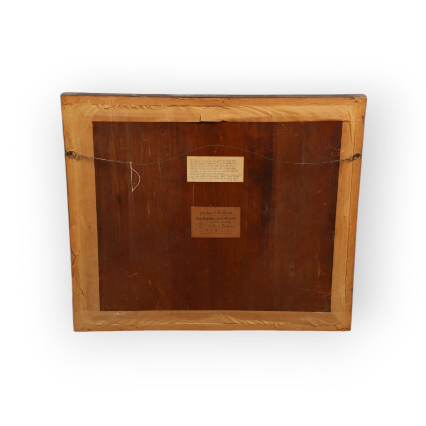 Large Early 18th-Century English Needlework Panel – Christ and the Three Marys