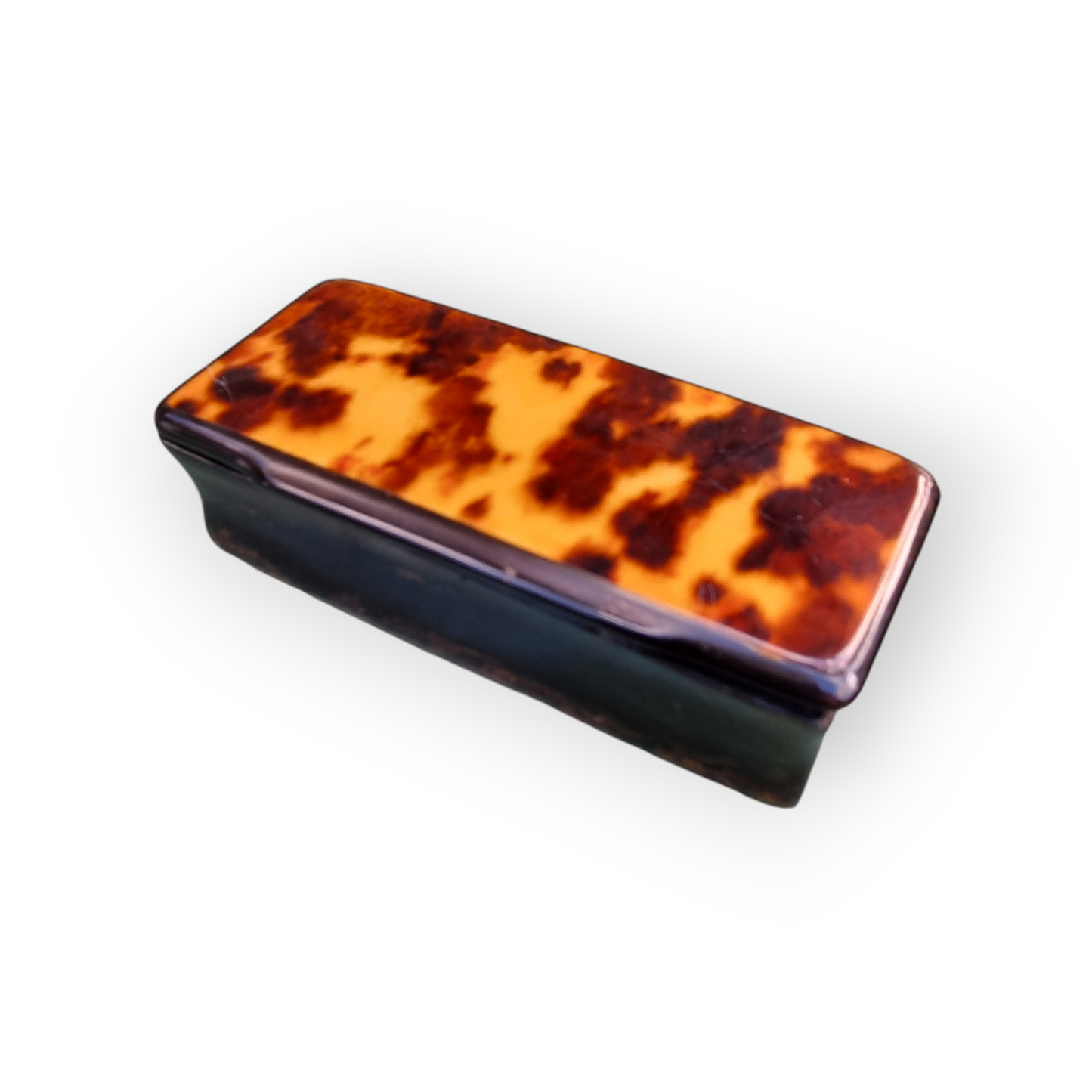 Dedicated To Tom Green The Highwayman & Dated 11th July 1791 - An 18th-Century English Antique Tortoiseshell Snuff Box